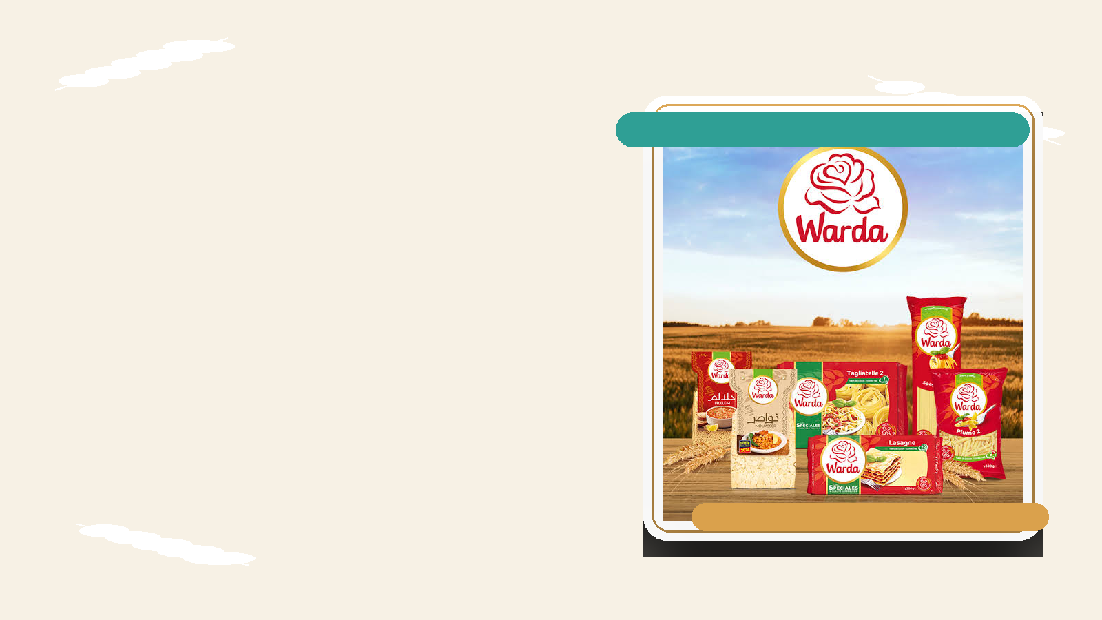 Gamme Warda pour professionnels